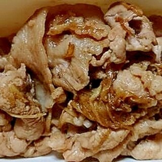 豚肉の生姜炒め